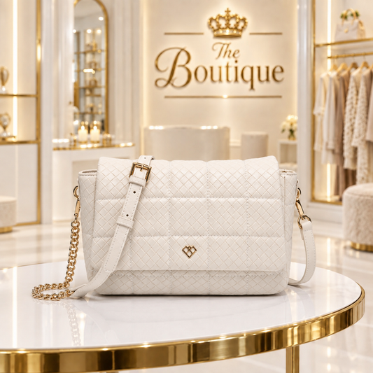 Mayfair Woven & Quilted Bag (choose your Colour)