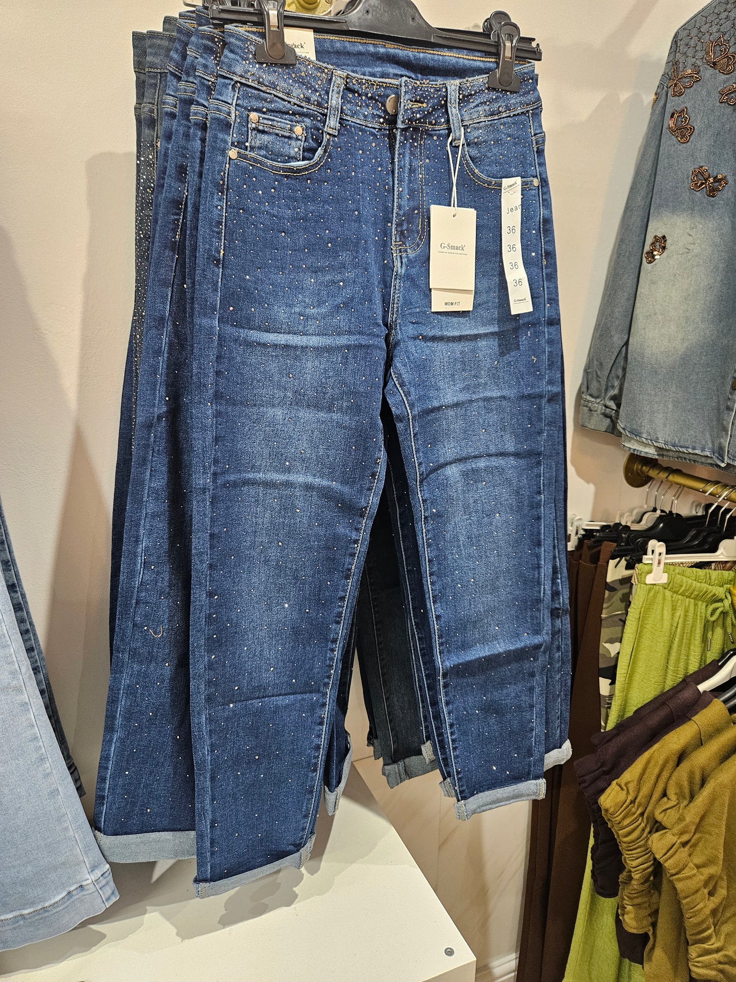 Sparkly Mom Jeans (G Smack)