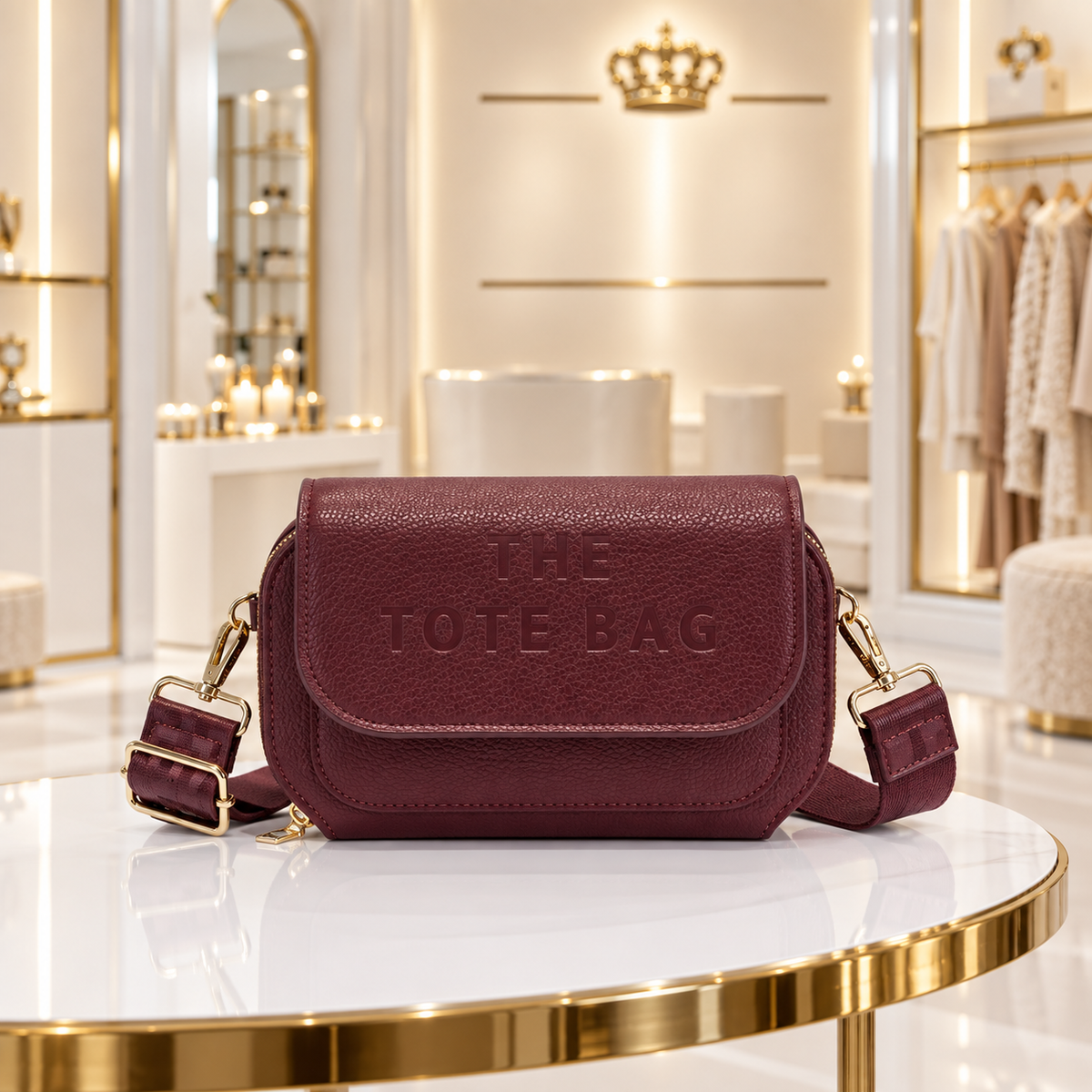 Structured Tote Cross Body Bag (choose your Colour)