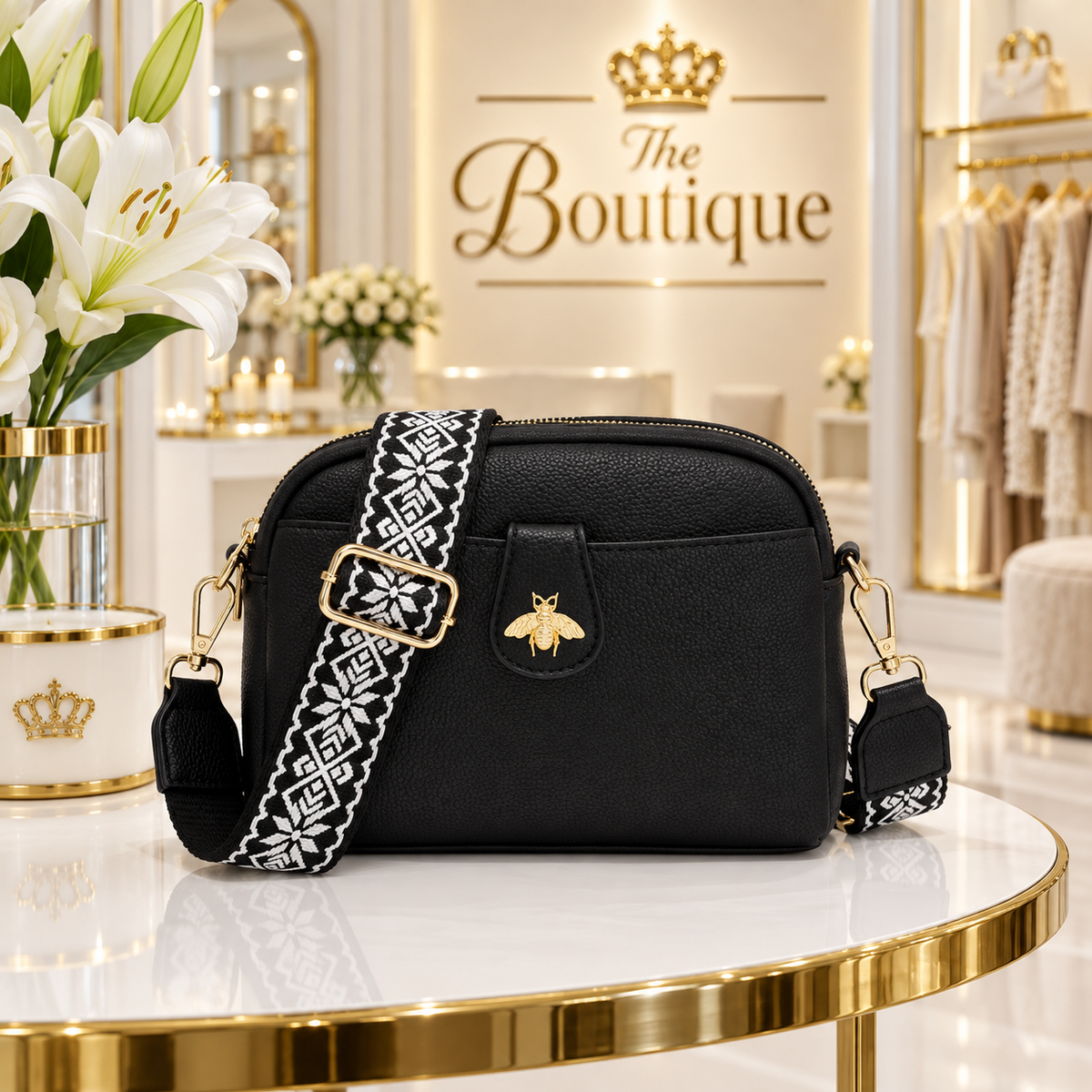 Bee Cross Body Bag (choose your Colour)