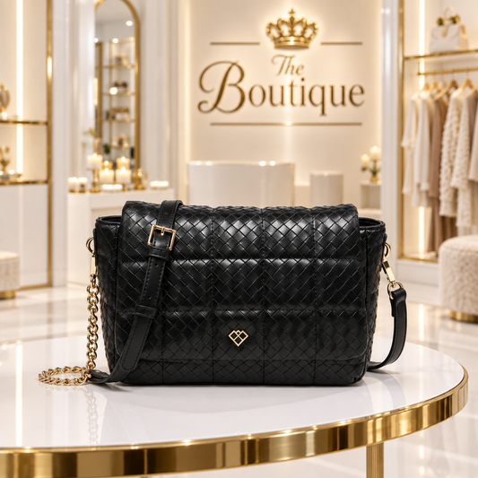 Mayfair Woven & Quilted Bag (choose your Colour)