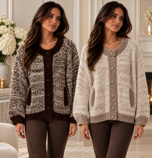 Carina Cosy Cardigan - (choose your colour)
