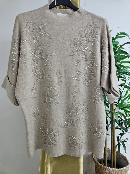 Melissa Beaded Jumper - One Size Fits 8-16/18 (Copy)