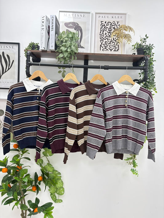 Darcy Super Soft  Striped Jumper -