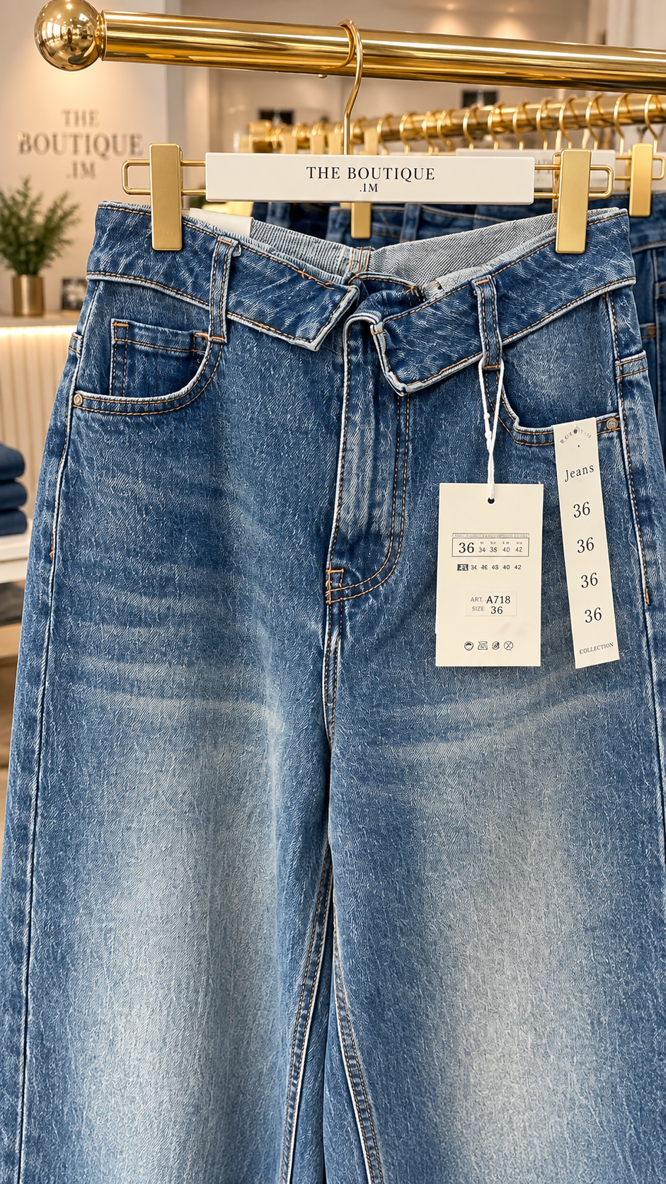 Sophia Barrel Leg Jeans