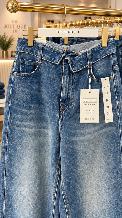 Sophia Barrel Leg Jeans