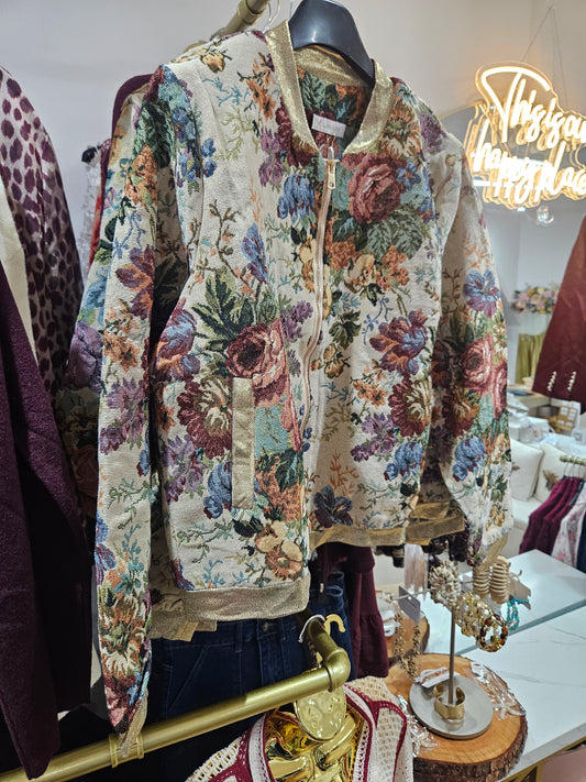 Flora Bomber Jacket - One Size 8-16