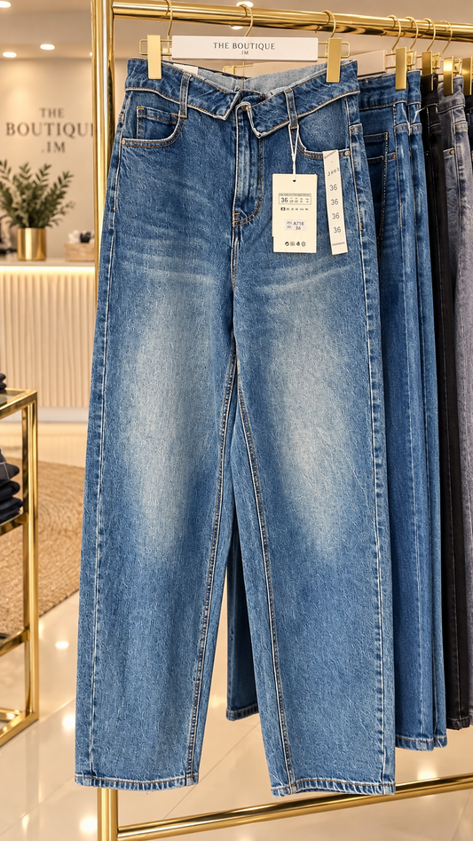 Sophia Barrel Leg Jeans