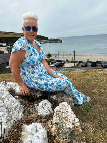 Tracey Dress - Blue
