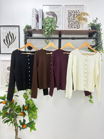 Hattie Heart Cardigan
